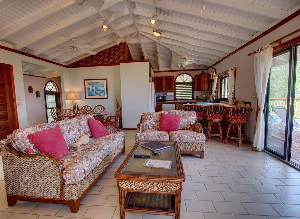 3 Bedroom Family Vacation Villa Rentals with Kitchen St John USVI